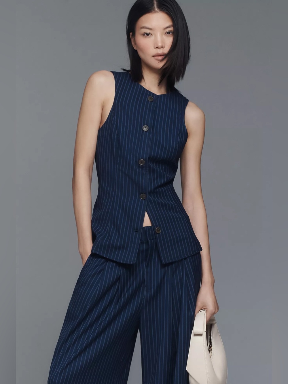Anthropologie Maeve Shrunken Vest Size: M NWT